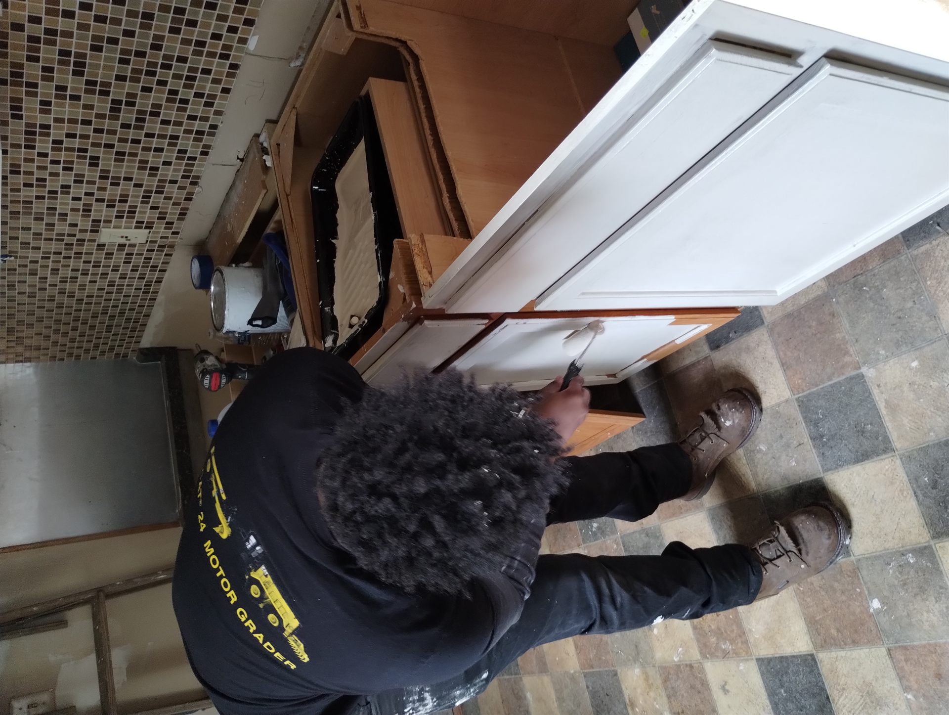 Jobsite detail showing real-world apprenticeship exposure