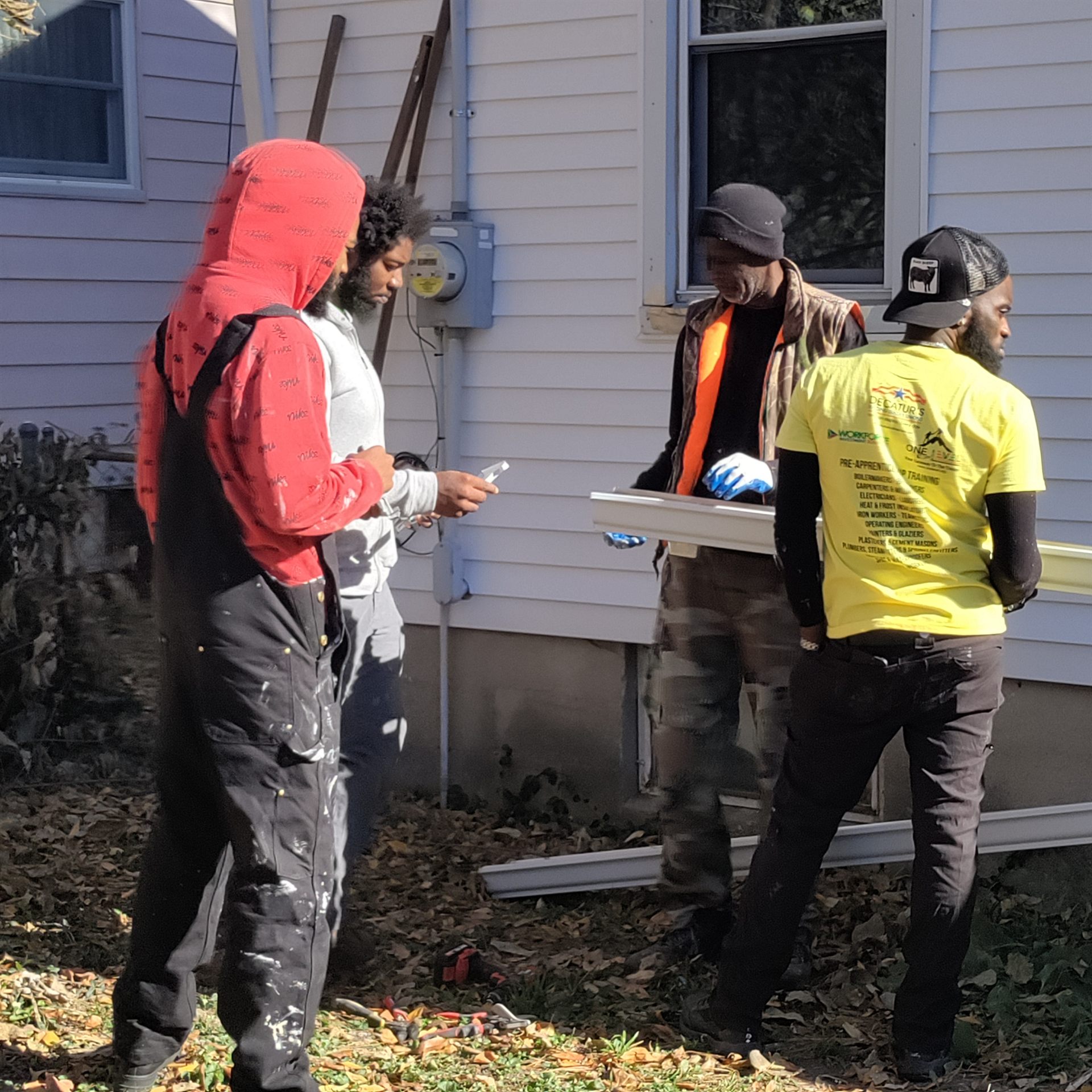 Community-focused field work connected to One Level's training mission